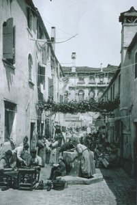Scena di strada a Venezia
